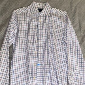 David D long sleeve button